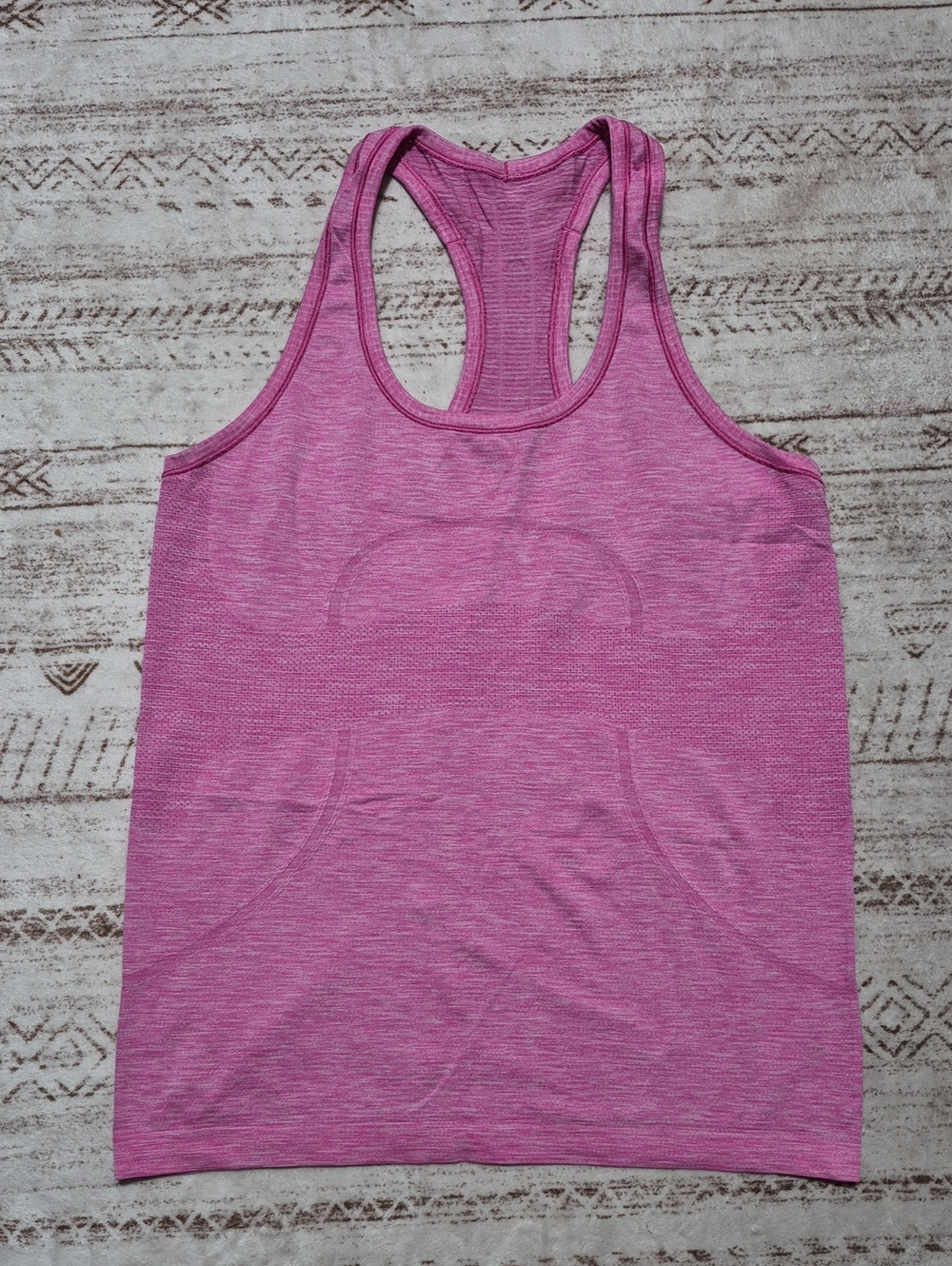 lululemon athletica Pink Racerback Tank Top